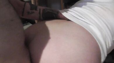 My vicious sister-in-law rides my big cock until her ass gushes cum