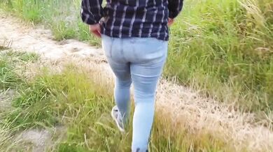 British Blonde Jeans Wetting Piss Compilation Destroyed