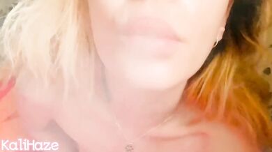 Smoking Pussy Tease Northern Irish Chick Tease Slut Strokes Clit Until Squirts