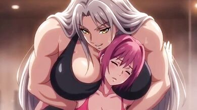 Gym trainer massively rips through client with monstrous futanari power