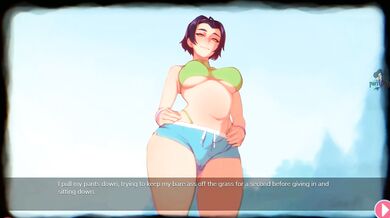 Succubus Takes Jogger To Public Park Big Boobs Bounce