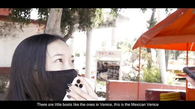 Luna Okko's Cum Filled Journey Pounding Through Mexico