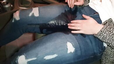 Alice destroyed in car wetting compilation 6 messy pee accidents