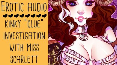 Miss Scarlett gets fingered with a British accent in this raunchy ASMR audio only roleplay