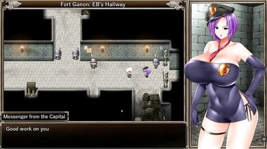 Nerds get anal beads and dildo punishment in Karryn's Prison Ep.9
