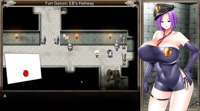 Nerds get anal beads and dildo punishment in Karryn's Prison Ep.9
