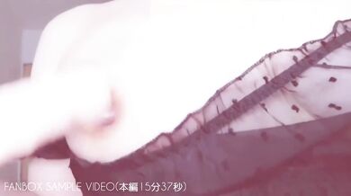 Japanese solo masturbation orgasm with big nipples and toys