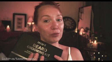 ASMR Barber Girlfriend intimate connection face close up POV