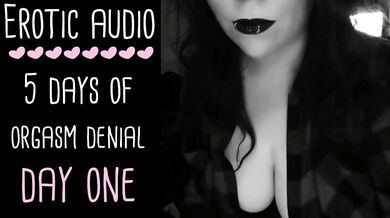 Orgasm Control day 1 destroyed by British FemDom denial climax torture