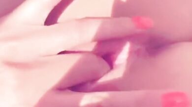 British Playboy model Stacey Saran raw fingering masturbation big tits solo orgasm exposed