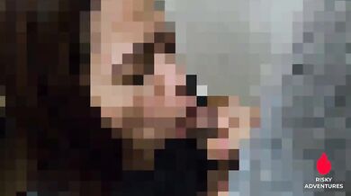 Pinay MILF Wives Blowjob Destroyed by Seaman Cum Gushing Throat Fuck