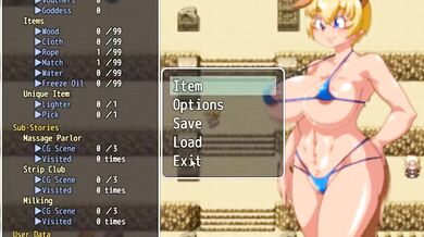 Kee gets strapped in the ruins bandage nurse outfit destroys huge tits