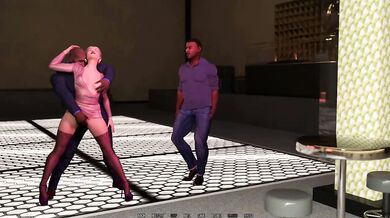 Cuckold husband watches his wife deepthroat BBC in toilet