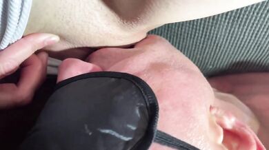 Husband eats wife to explosive orgasm and cleans every drop