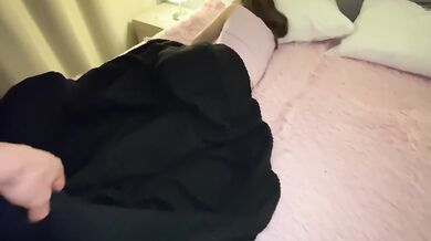 Stepfather’s thick cock stuffed my teen ass raw no mercy