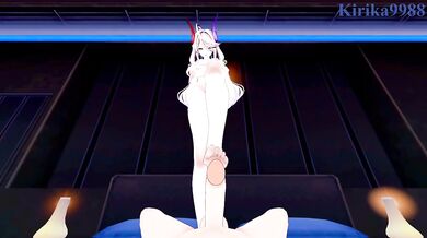 Nero Gryphis raw creampie in duel masters bedroom