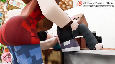 Minecraft Futa Cum in Mouth Anus Tits & Pussy Leaked Jazziuu
