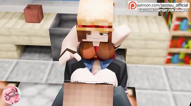 Minecraft Futa Cum in Mouth Anus Tits & Pussy Leaked Jazziuu