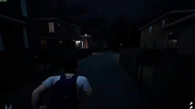 Giant Big Titty Ghost Chases Me in Hachishaku Episode 1