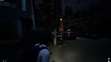 Giant Big Titty Ghost Chases Me in Hachishaku Episode 1