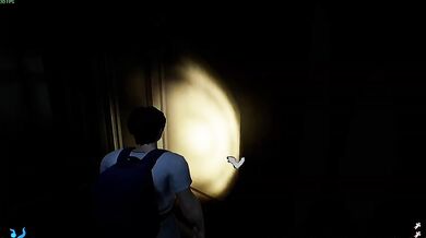 Giant Big Titty Ghost Chases Me in Hachishaku Episode 1