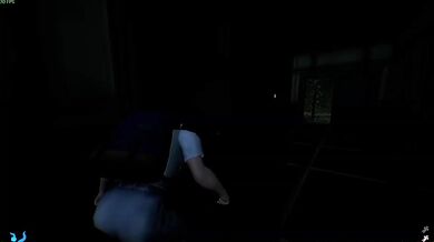 Giant Big Titty Ghost Chases Me in Hachishaku Episode 1