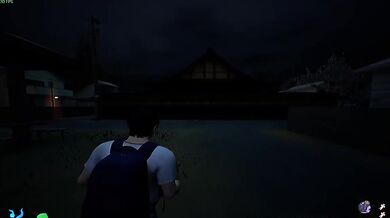 Giant Big Titty Ghost Chases Me in Hachishaku Episode 1