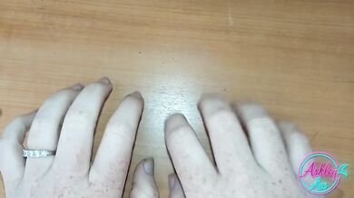Slow tingly fingernail tapping fingers dragged across skin raw unhinged