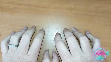 Slow tingly fingernail tapping fingers dragged across skin raw unhinged