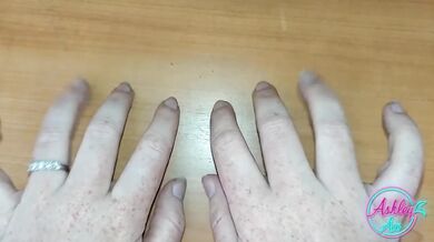 Slow tingly fingernail tapping fingers dragged across skin raw unhinged