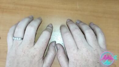Slow tingly fingernail tapping fingers dragged across skin raw unhinged