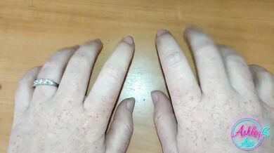 Slow tingly fingernail tapping fingers dragged across skin raw unhinged