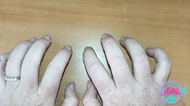 Slow tingly fingernail tapping fingers dragged across skin raw unhinged