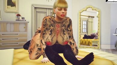 Curvy Alejandra takes BBC on her first date with a huge cock