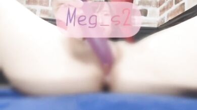 Japanese girl with a lot of cream and cum