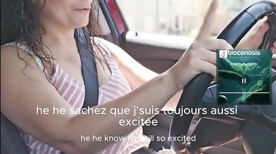 Fully Clothed French Goddess Driving Vibes to Orgasm in Church