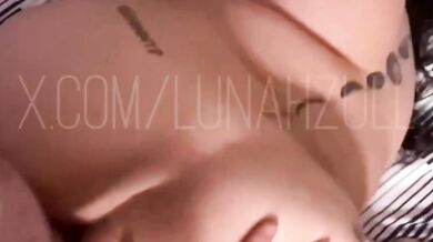 Latino hubby stuffs his BBW wife's tight ass raw creampie fuck