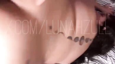 Latino hubby stuffs his BBW wife's tight ass raw creampie fuck