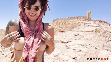 Atacama Desert POV teen teen slams big cock while public fucked hard