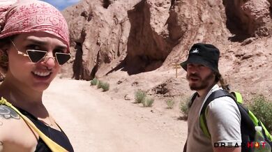 Atacama Desert POV teen teen slams big cock while public fucked hard