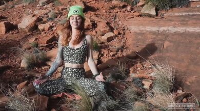 petite redhead helps you let go of worries and more