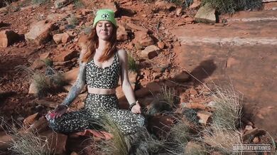 petite redhead helps you let go of worries and more