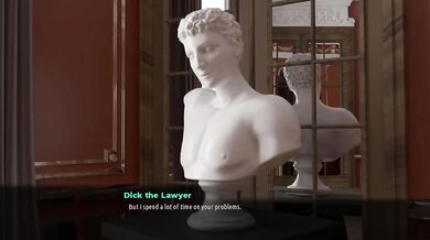 Big fat guy smashes sexy girl in erotic cartoon game she can’t resist