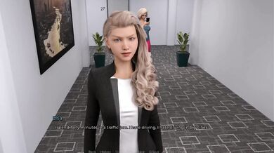 Big boobs game girl gets ruined by boss in HD erotic gameplay