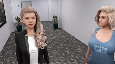 Big boobs game girl gets ruined by boss in HD erotic gameplay