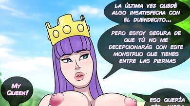 Reina Arquera destroyed in brutal creampie hentai