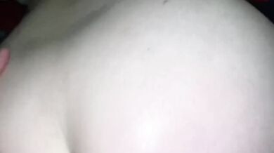 Gaping my milf stepmom rough anal tits butt dick POV