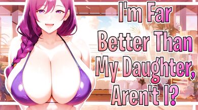 Facefucking Milf Mom At The Pool While GF Watches Sinking Into Slutty Moans