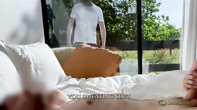 Hotwife Caught Cheating With Stranger Again Deep Cumshot Ass Grind