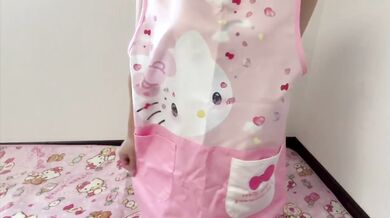 Bare apron solo hours before hubby came home nasty asian wife destroyed